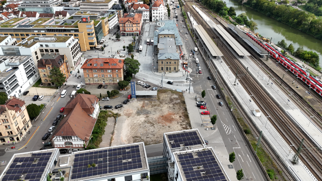 Projektgrundstücke und -gebäude